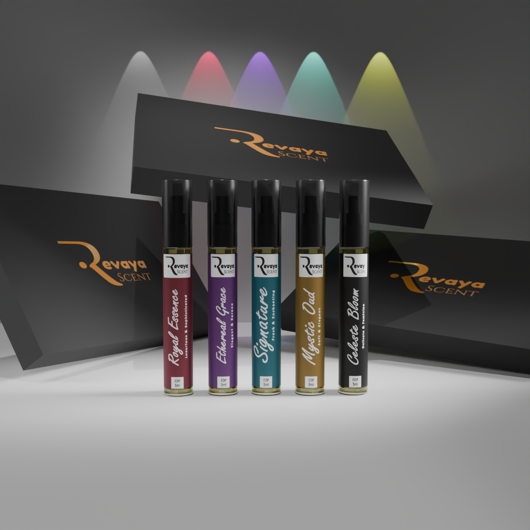 5-Piece Elegant Perfume Discovery Set - P2