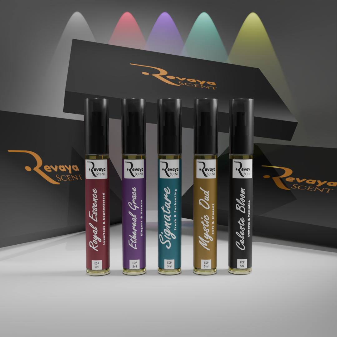 5-Piece Elegant Perfume Discovery Set - P2